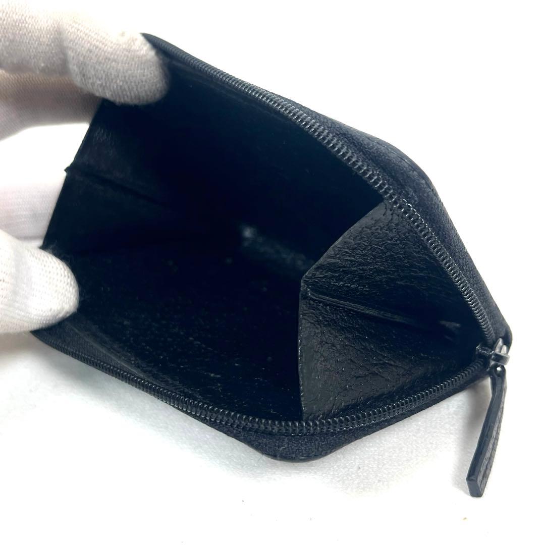 グッチ　ケース　ミニ財布　GGキャンバス　ロゴ　総柄　ラウンドファスナー