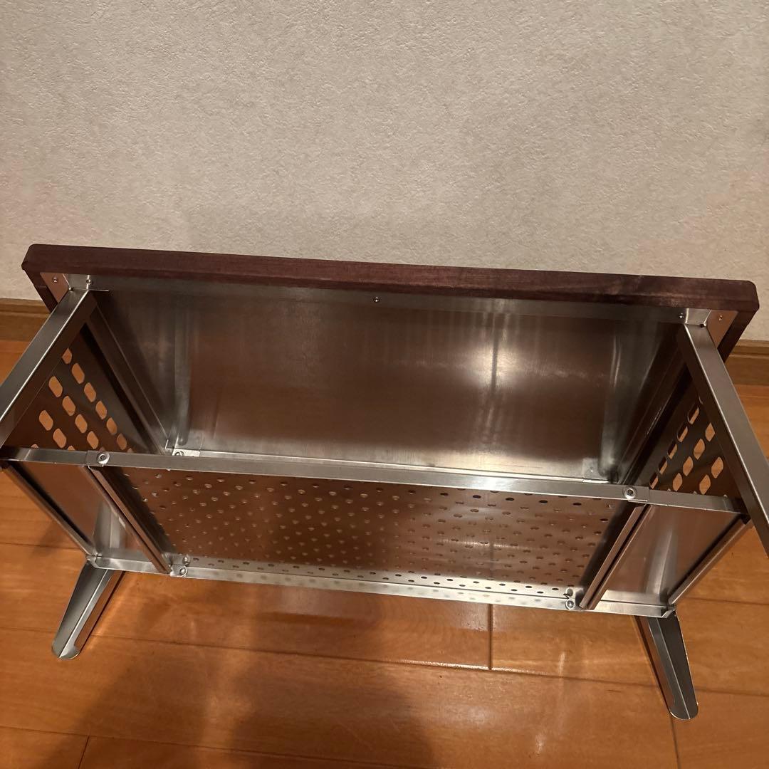 笑's テーブル 焚き火調理台450re ショウズ　アウトドア