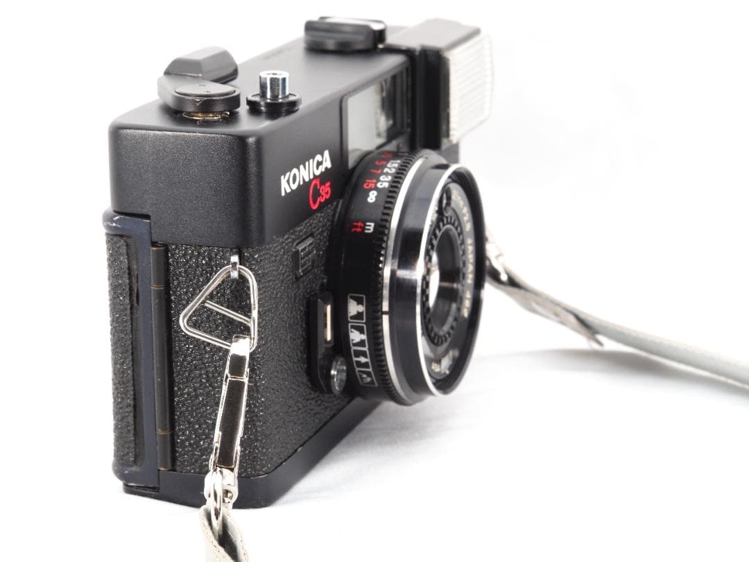 Konica C35 EF 整備済 正常動作 ストロボ発光 保証付 641