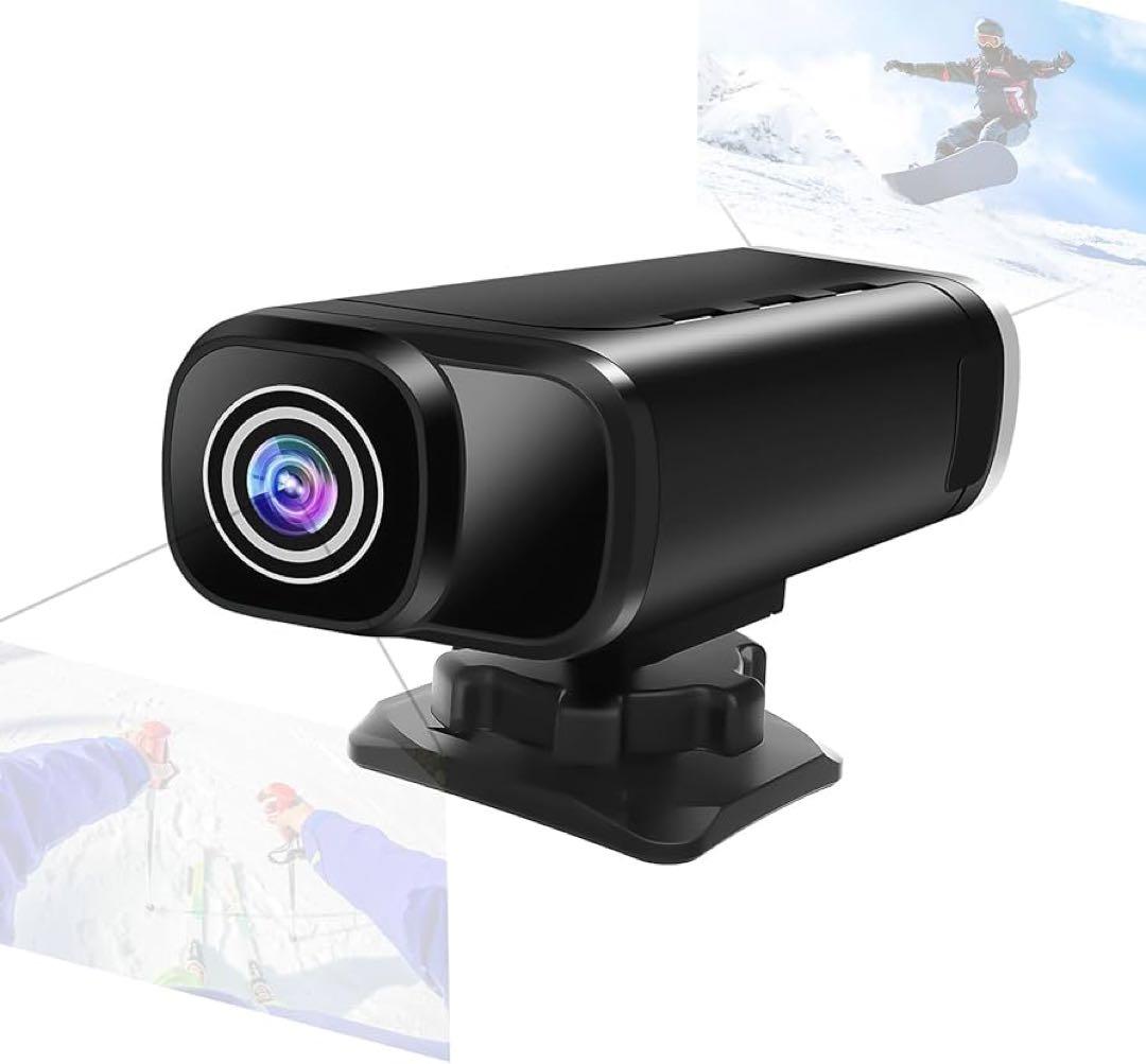 4Kバイク用ドライブレコーダー 小型　前後同時録画 自転車　スマホ連携　2カメラ