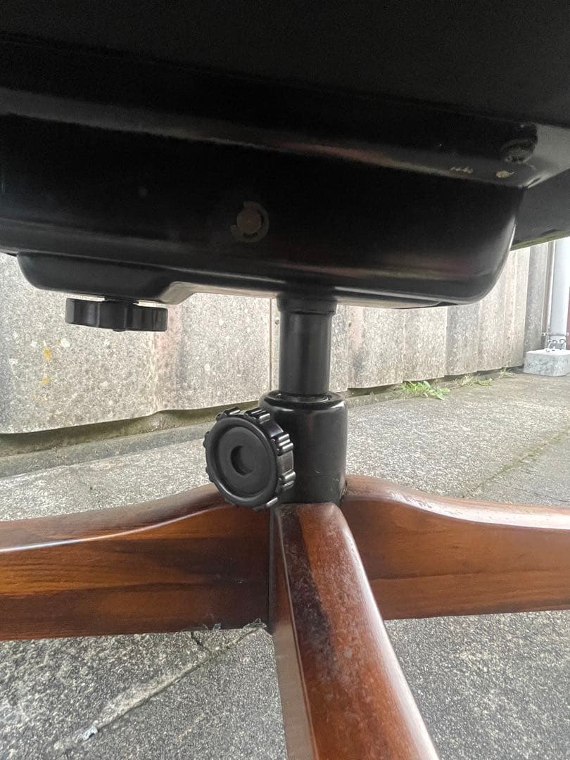 稀少/カリモク/コロニアル/デスクチェア/アームチェア/回転椅子/椅子/③