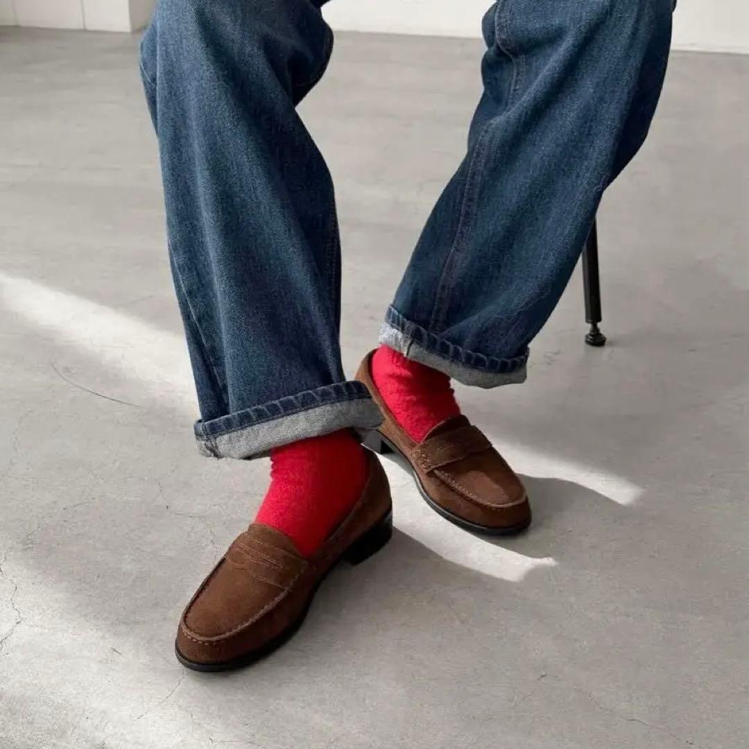 CANAL JEAN El mar　スエードローファー ブラウン