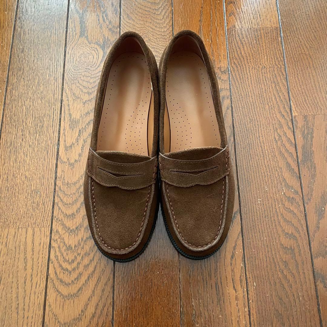 CANAL JEAN El mar　スエードローファー ブラウン