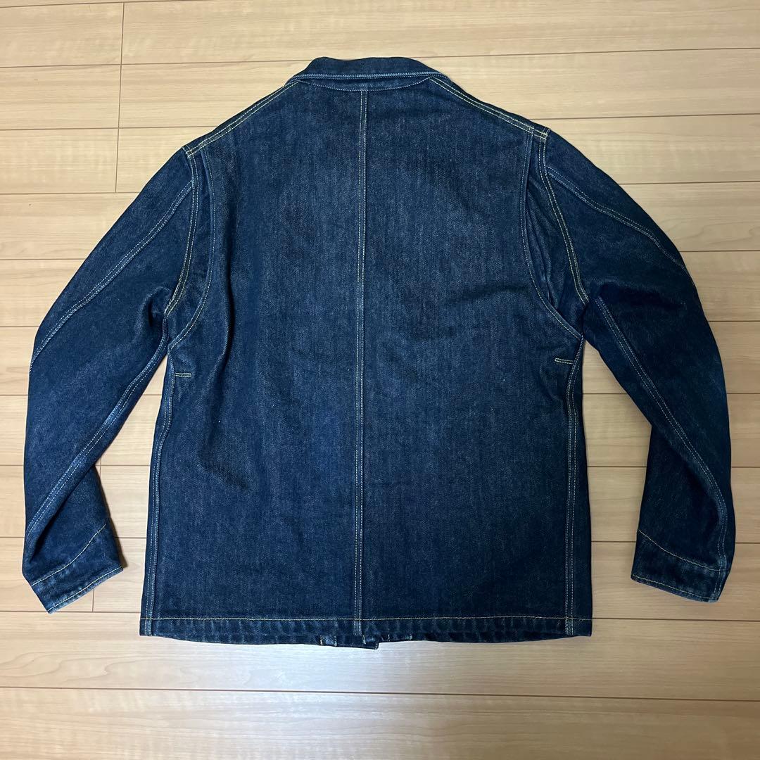 アイアンハート IRON HEART デカサイズ裏地付きデニムチョアジャケット
