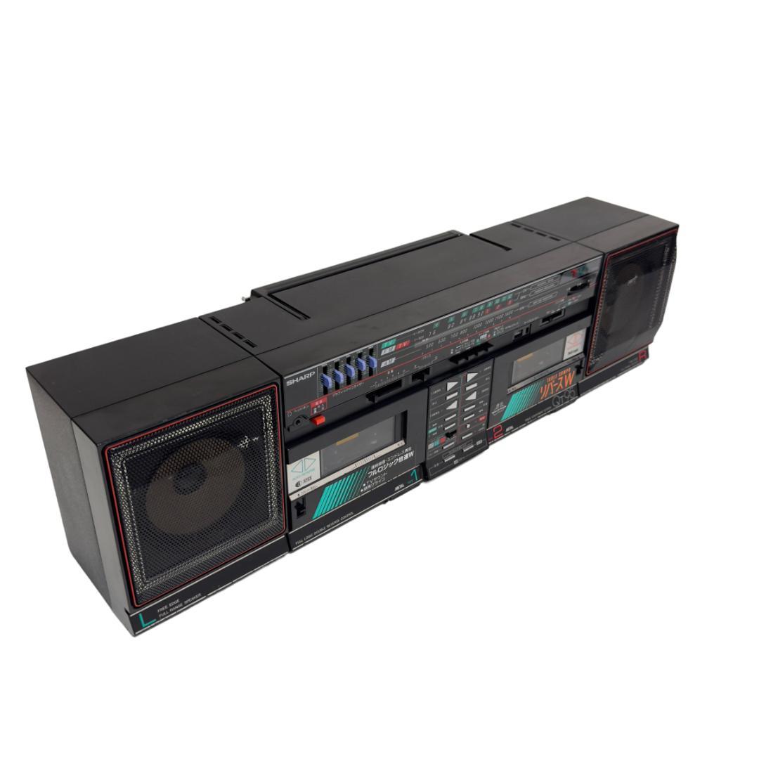 SHARP QT-95 ラジカセ 動作品