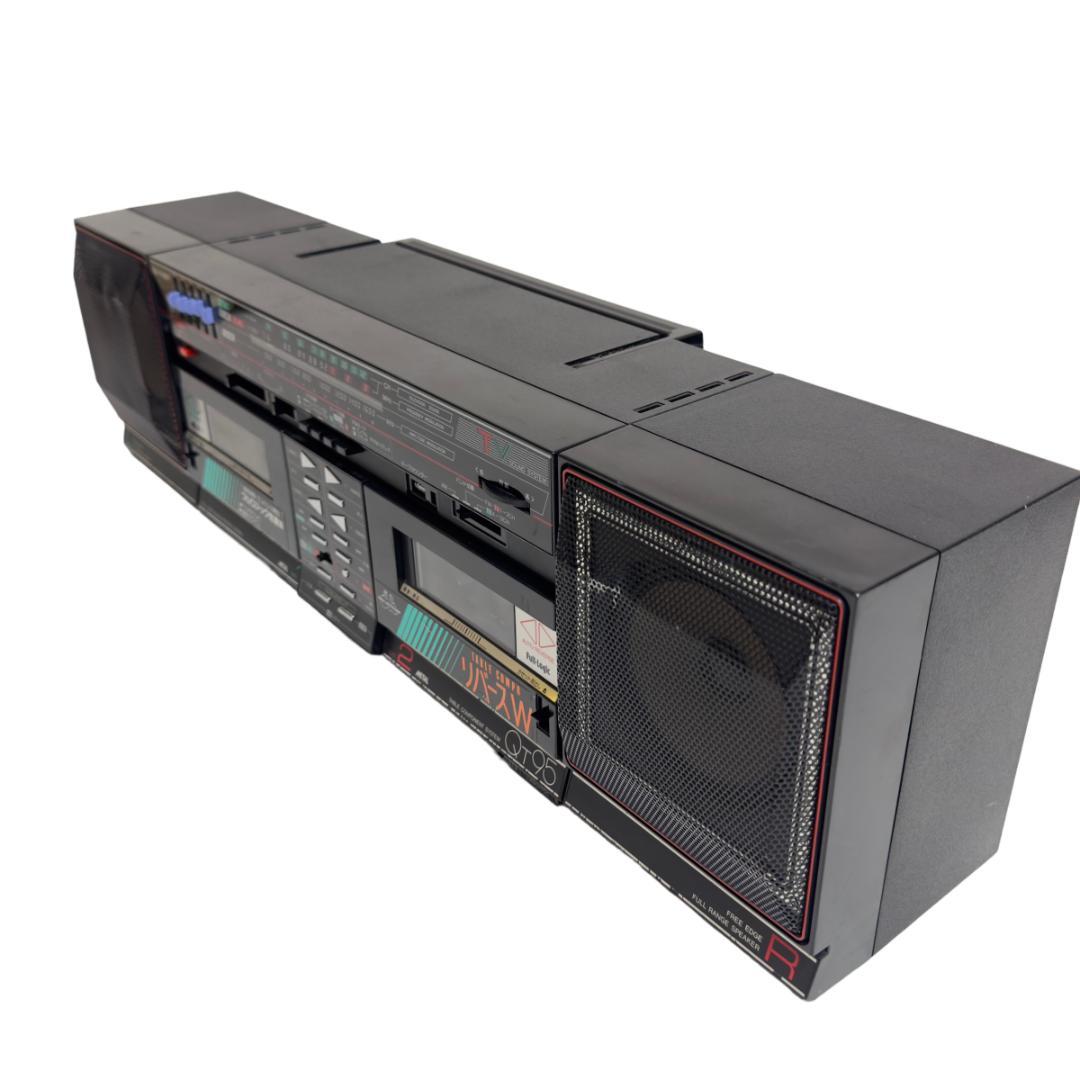 SHARP QT-95 ラジカセ 動作品