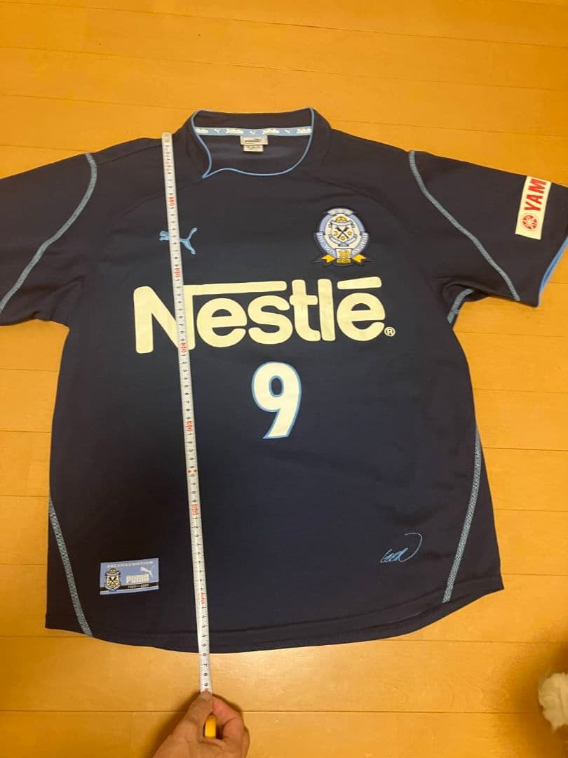ジュビロ磐田 2003年 10周年 ユニフォーム 中山雅史 背番号９ サイズO