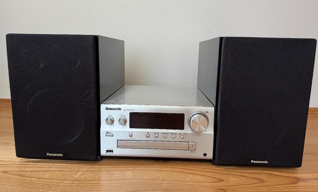 中古 付属品完備！Panasonic ミニコンポ SC-PMX150-S