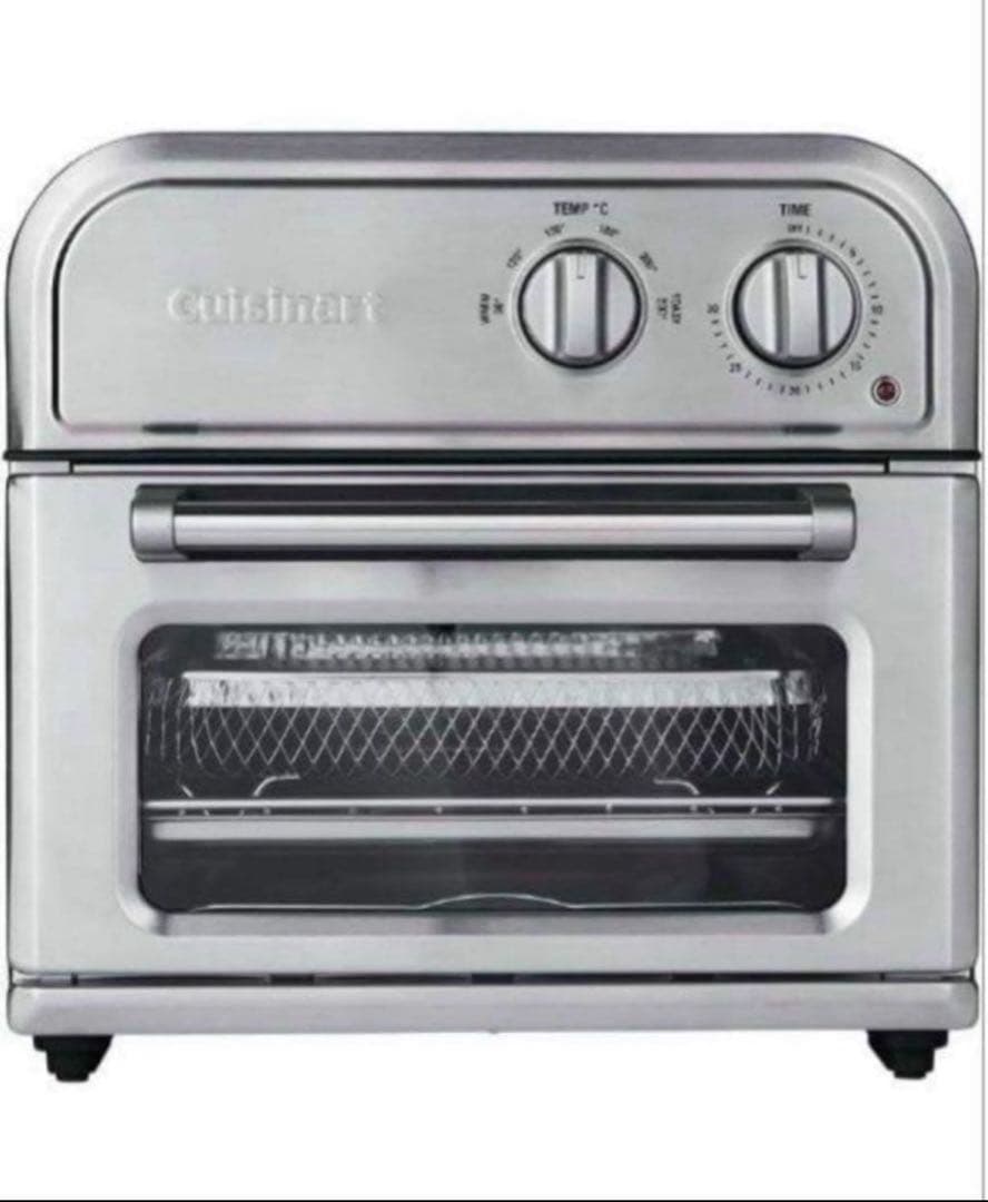 クイジナート ノンフライ オーブントースター 4枚焼き レシピブック付き