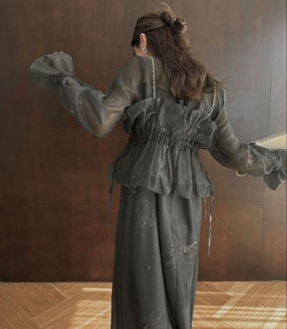 【本日限定値下げ willfully】ビスチェ付 オケージョンドレス Ｌサイズ