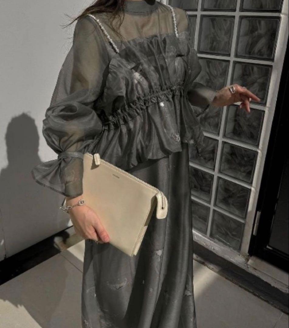 【本日限定値下げ willfully】ビスチェ付 オケージョンドレス Ｌサイズ