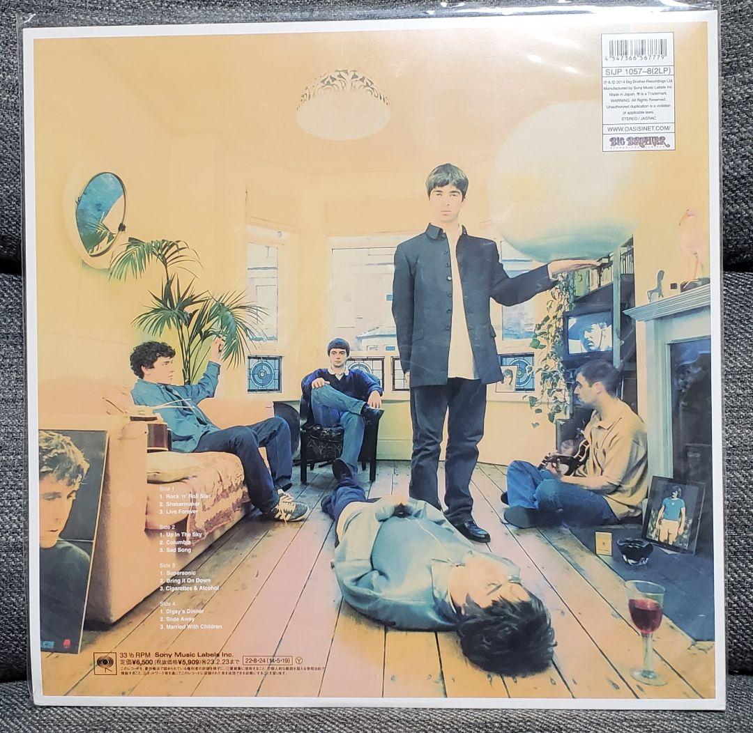 新品未開封 oasis Definitely Maybe オアシス限定版レコード