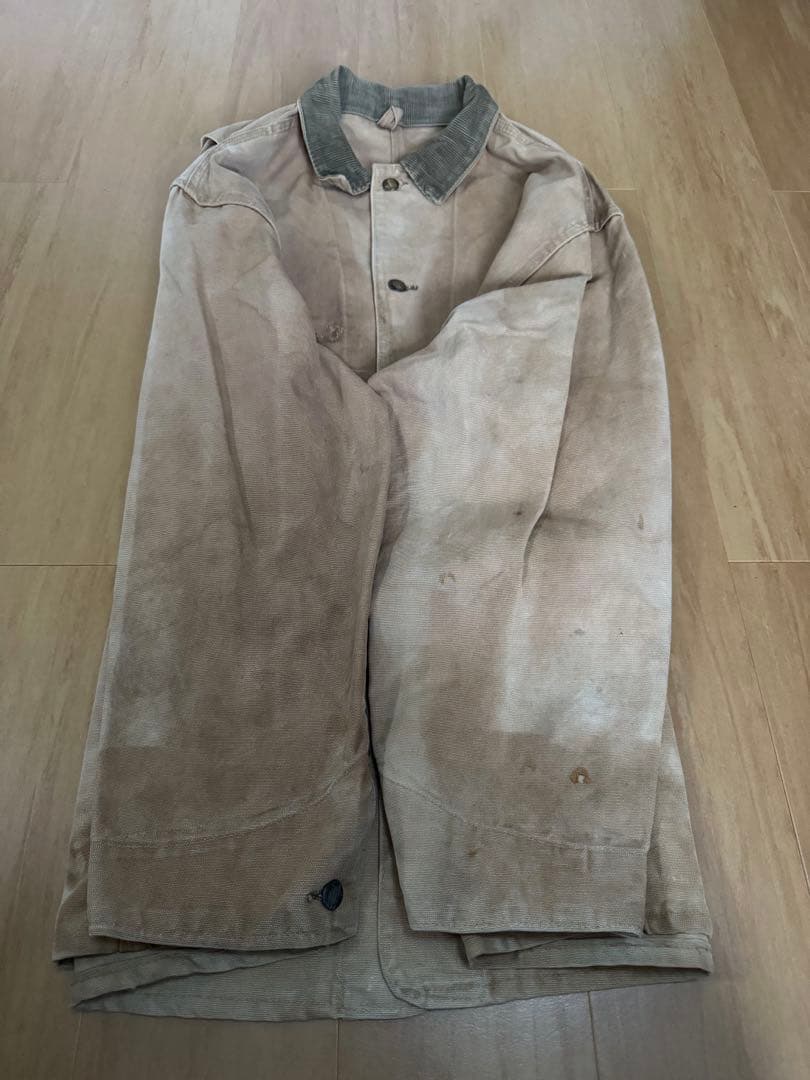 Carhartt 60s USA製 カバーオール ダック地 キャンバス地