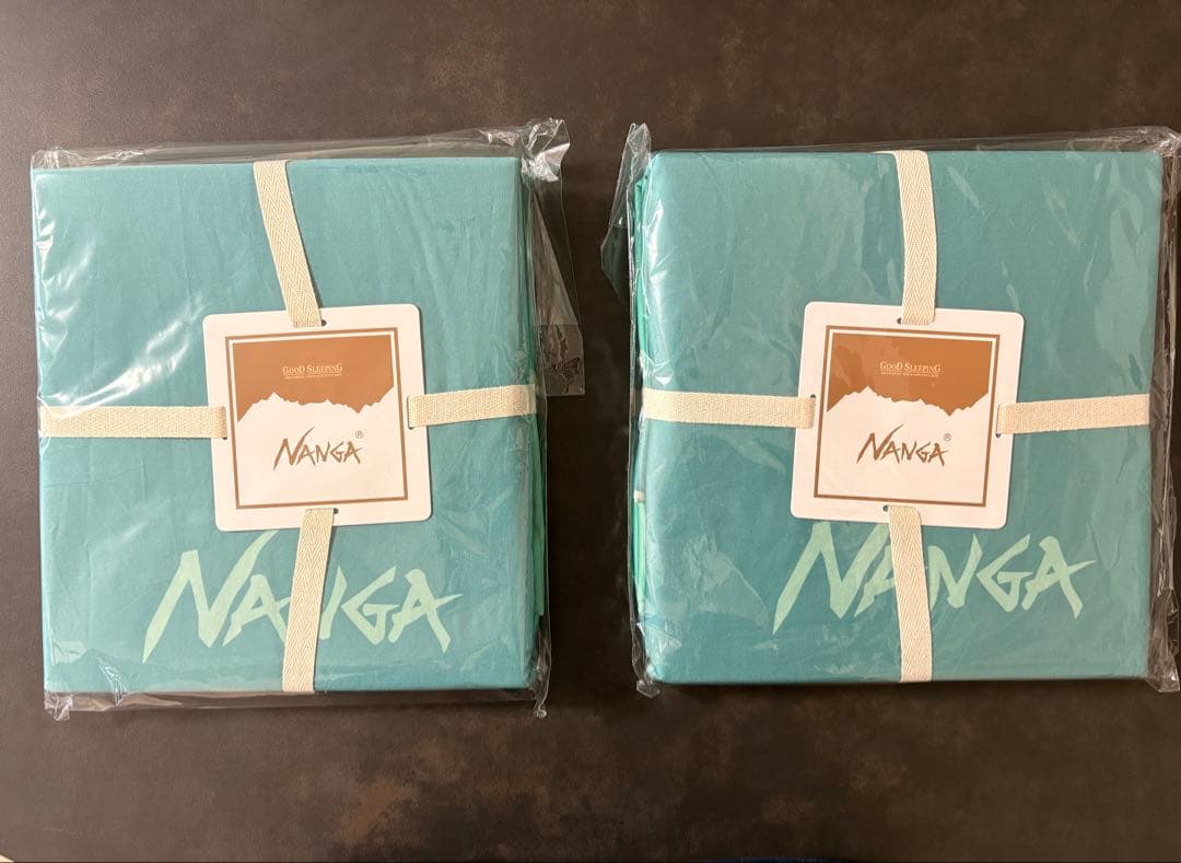 【新品未使用】NANGA DUVET COVER (AQUA) 2点セット