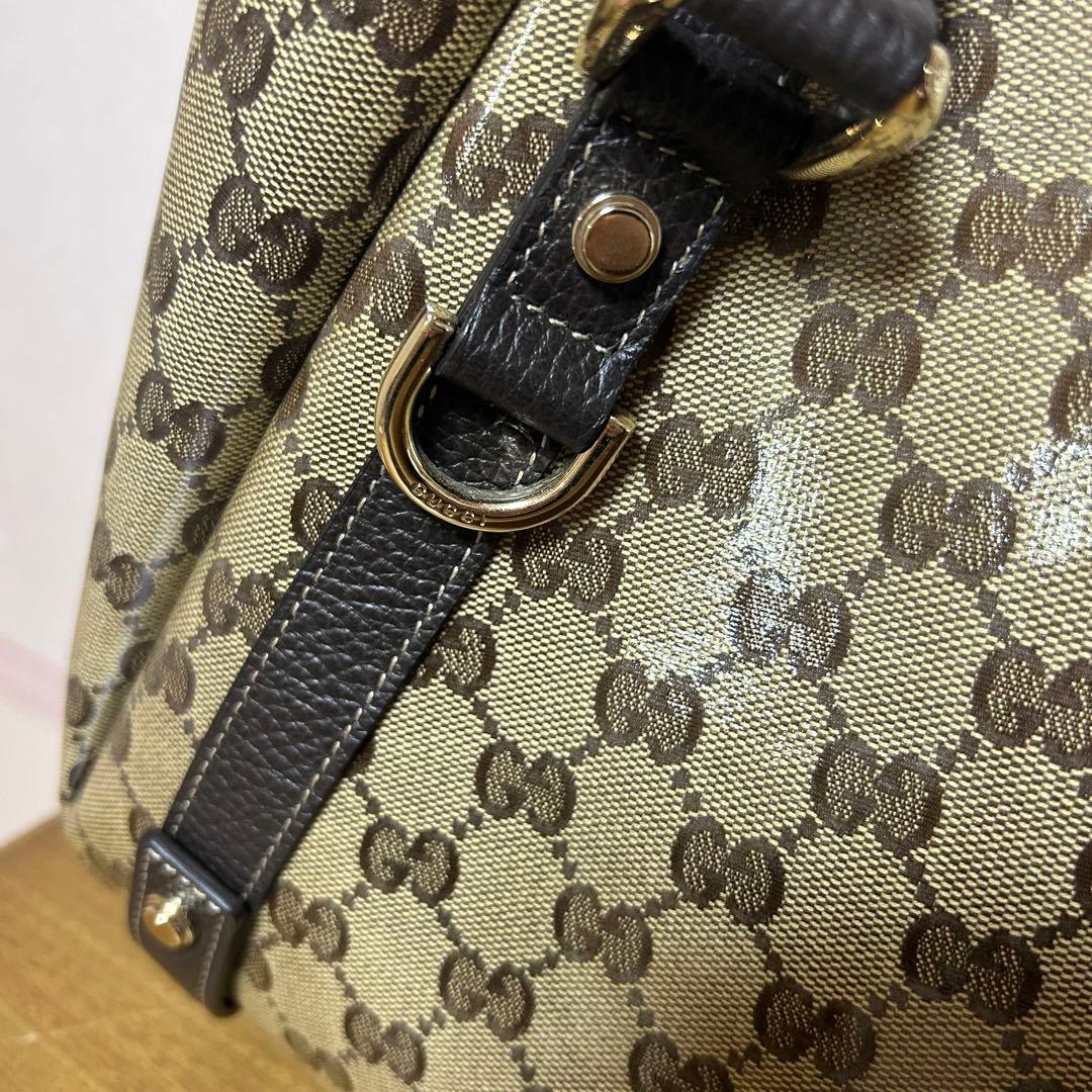GUCCI グッチ ハンドバッグ トートバッグ ビニールコーティング