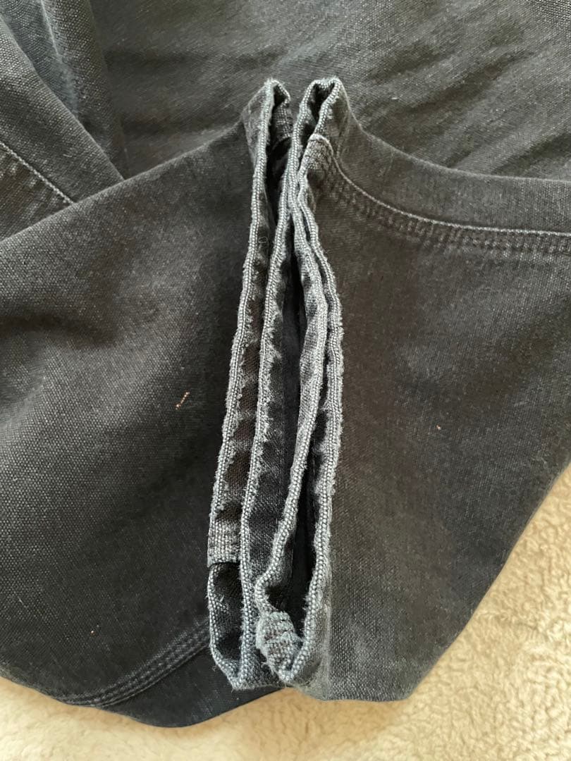 美品☆グッドサイズ Carhartt カーハート ダック地 ペインターパンツ 黒