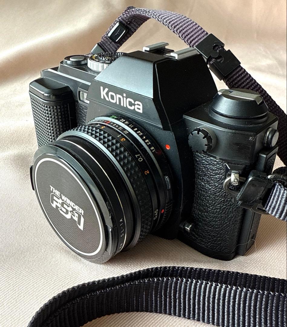 コニカ◾️Konica FS-1 +望遠レンズコニカ100◾️一眼レフカメラ