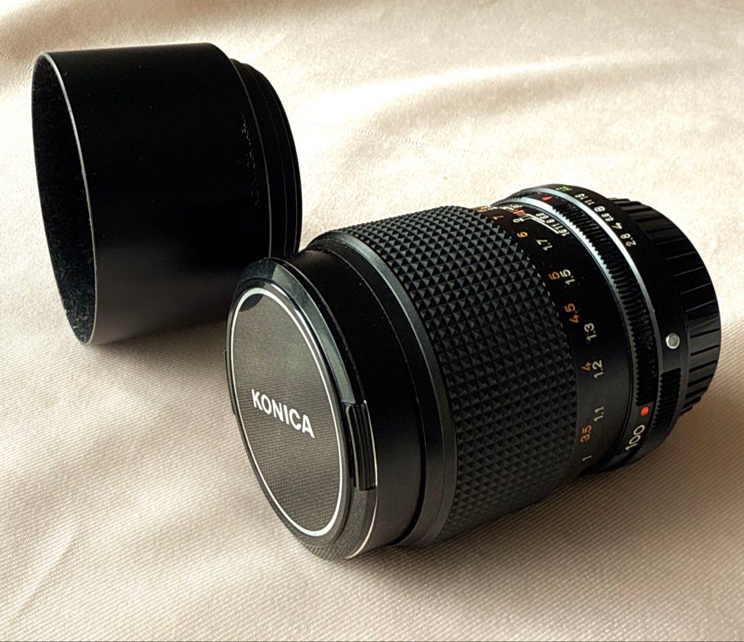 コニカ◾️Konica FS-1 +望遠レンズコニカ100◾️一眼レフカメラ