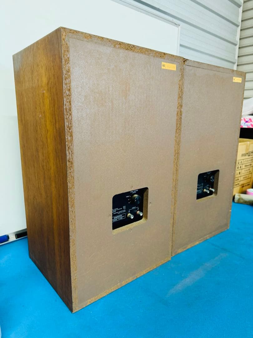 昭和レトロ！希少品★ ONKYOオンキヨー★スピーカー　ペア　E-43A 動作品