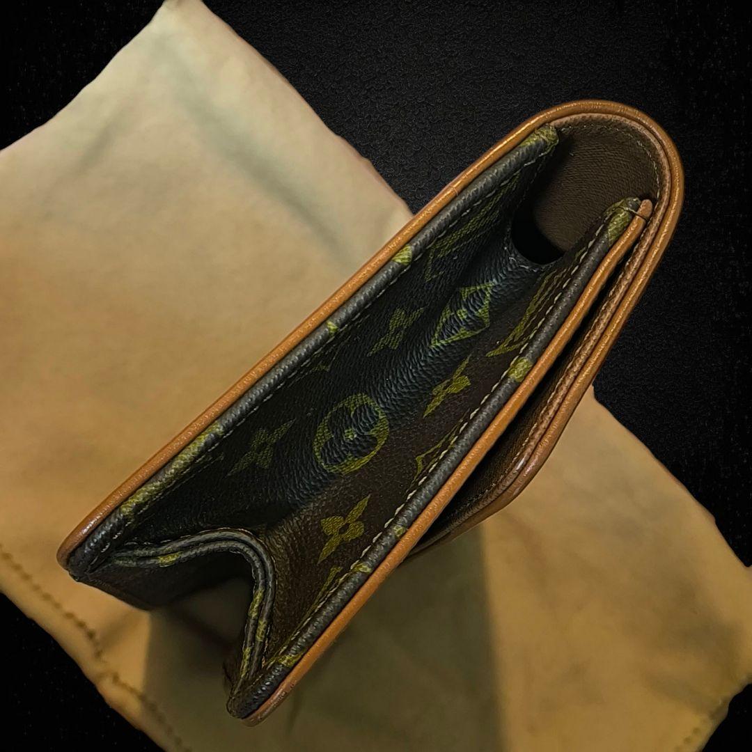 【難あり】LOUIS VUITTON　ポシェット・ダム　モノグラム