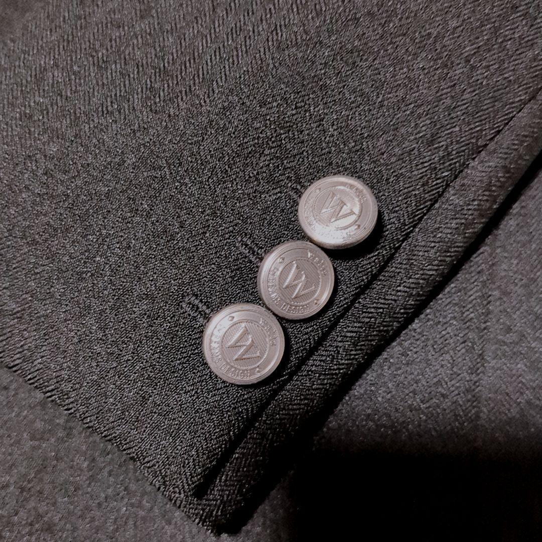 タグ付新品★ワルツバイビームスデザイン　3つ釦スーツ6点セット　130　ブラック