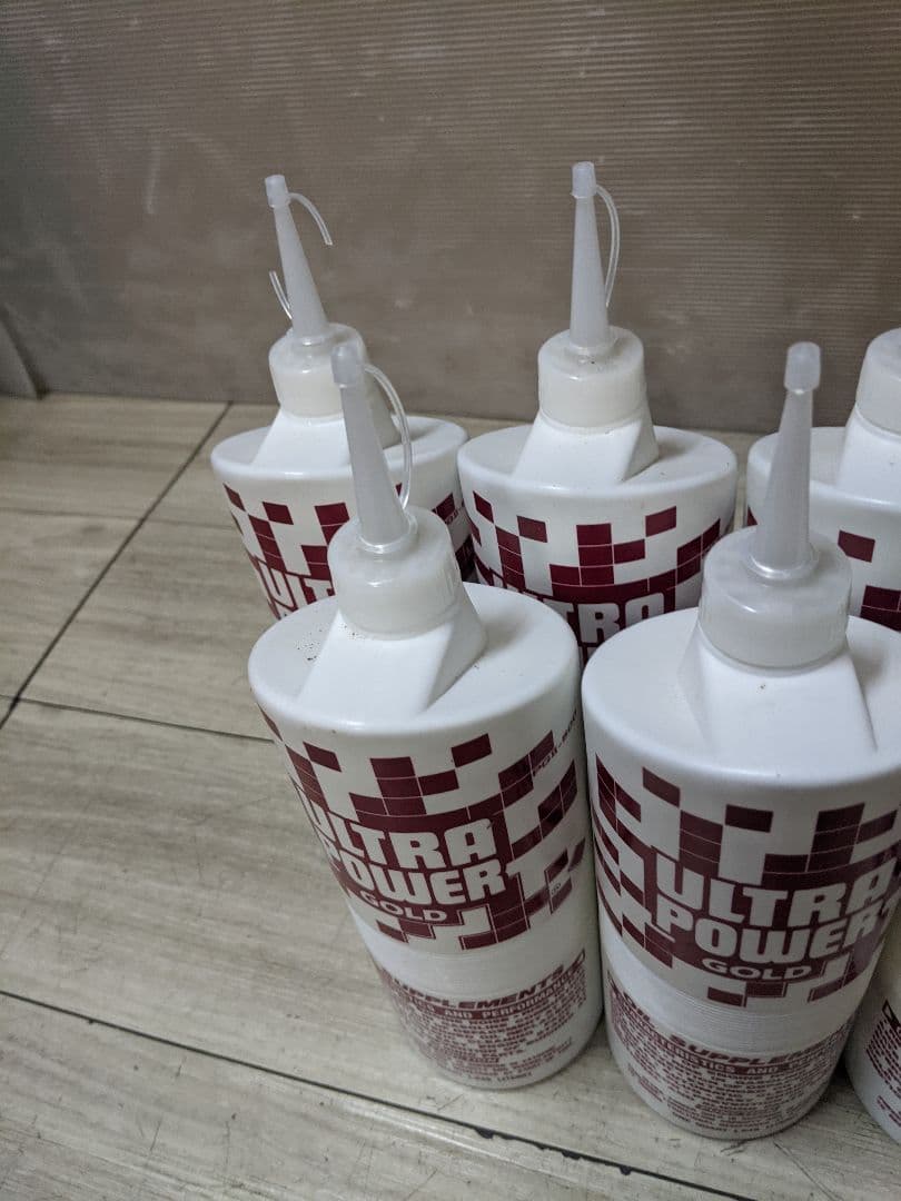 未使用品　ULTRA POWER GOLD ウルトラパワーゴールド オイル 9本