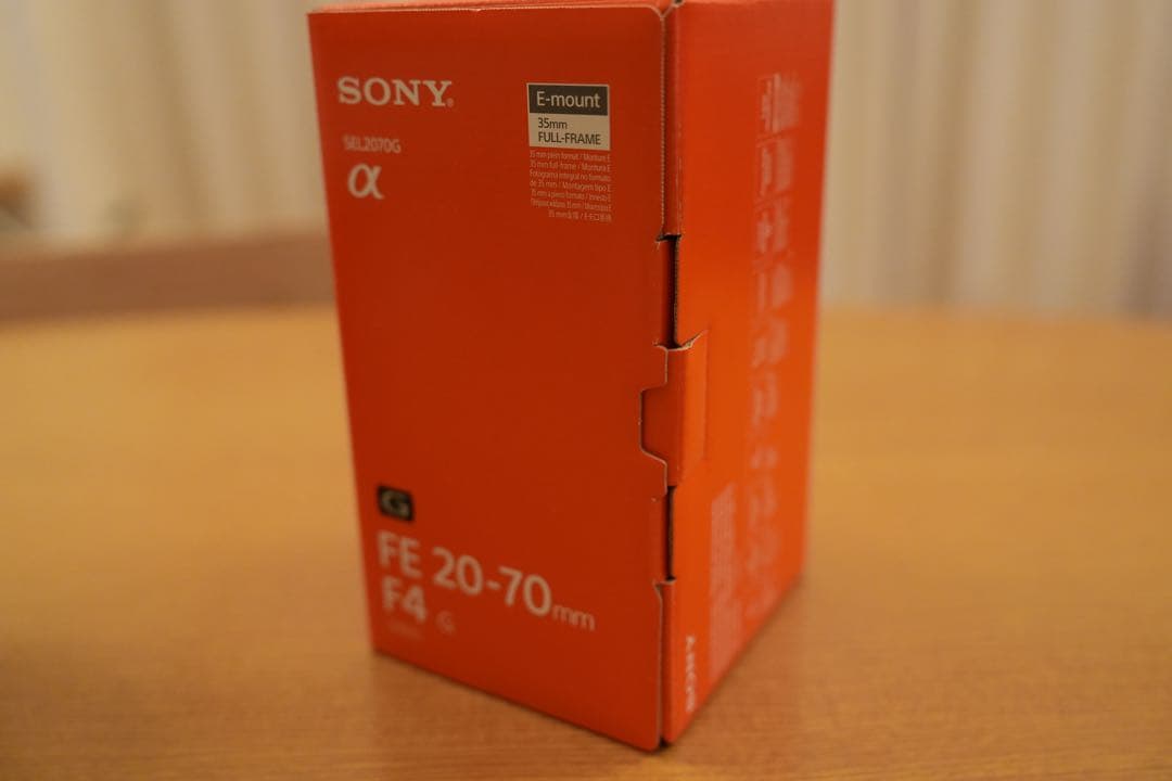 週末値下げ中【極美品】SONY FE 20-70mm F4 G ズームレンズ