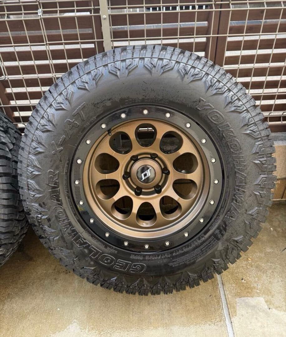 m*i様 SCS RAY10 ブロンズ Geolandar X-AT 8.5j-