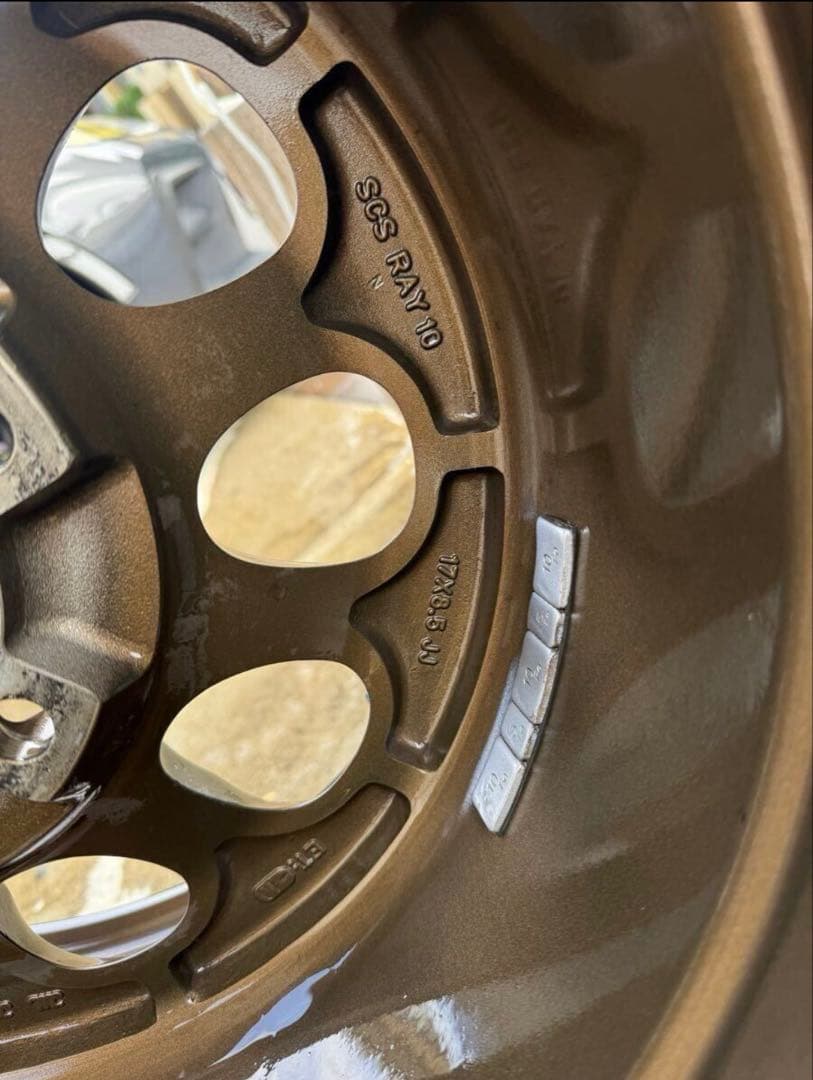 m*i様 SCS RAY10 ブロンズ Geolandar X-AT 8.5j-