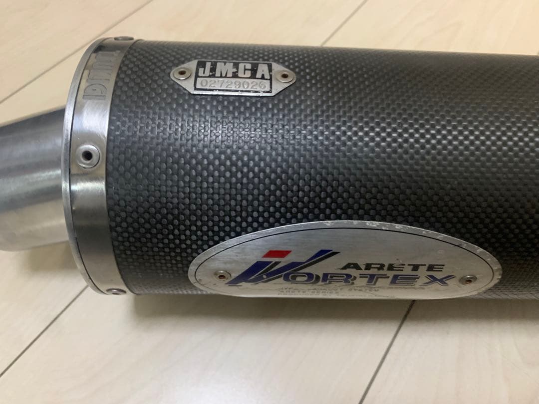 月木レーシングARETE VORTEX スリップオンJMCA 60.5