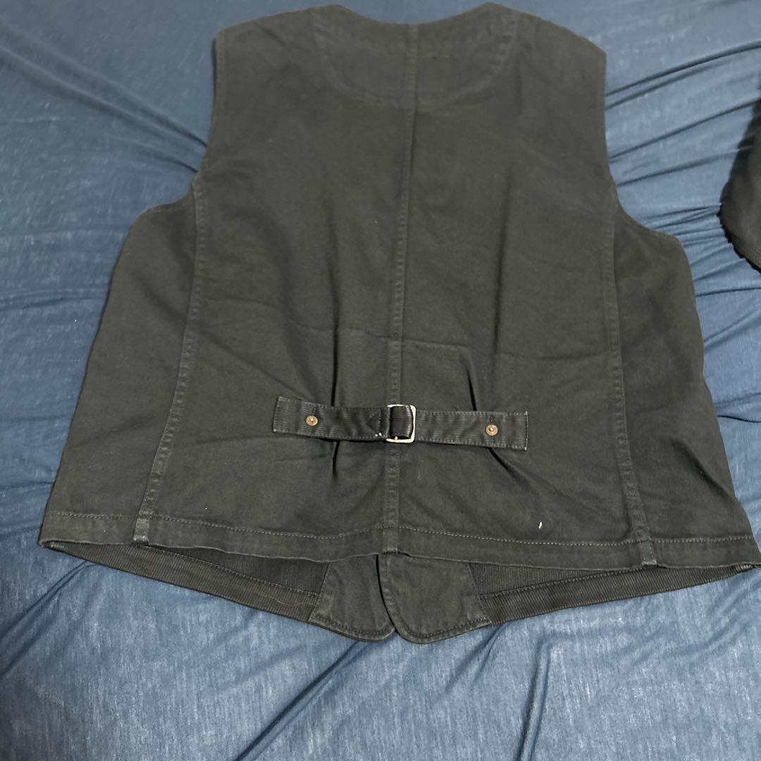 CALEE キャリーカバーオール ベスト パンツのスリーピースセット