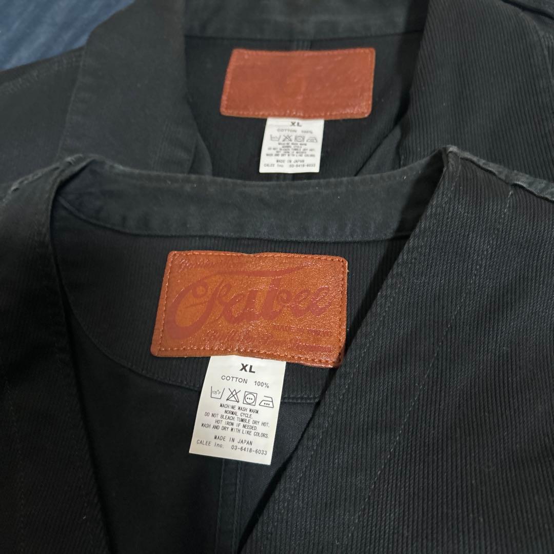 CALEE キャリーカバーオール ベスト パンツのスリーピースセット