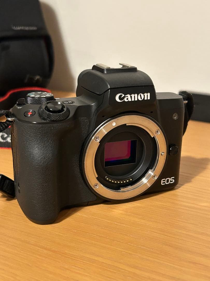 Canon ミラーレス一眼カメラ EOS Kiss M2 ブラック KISSM2