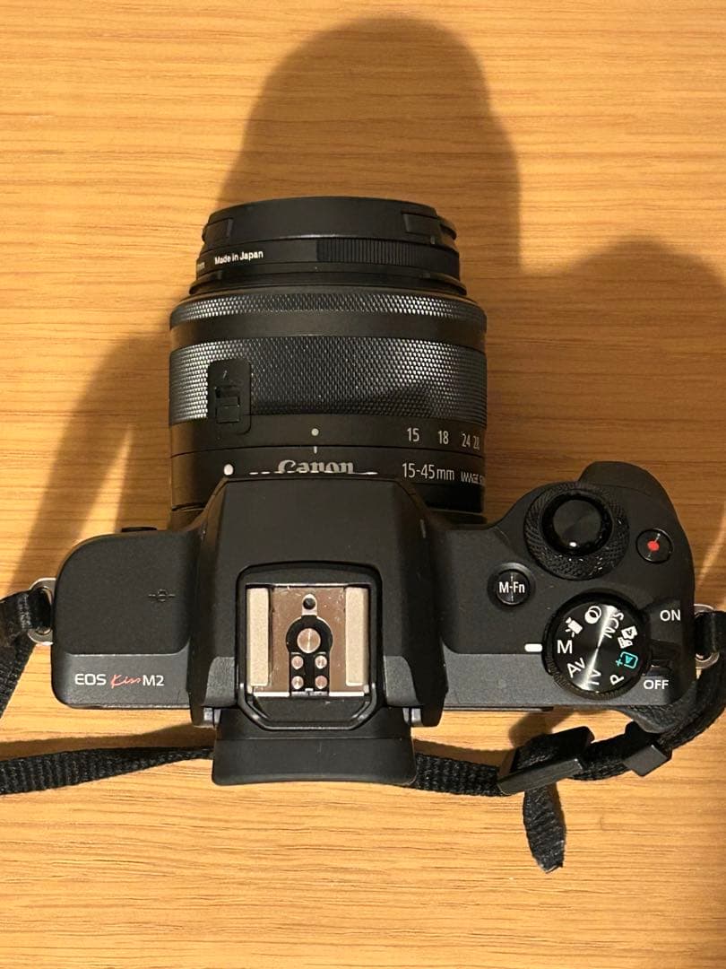 Canon ミラーレス一眼カメラ EOS Kiss M2 ブラック KISSM2