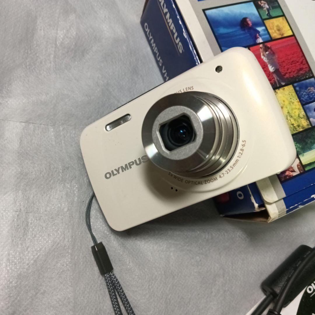 動作確認済OLYMPUS VH-210 デジカメ ホワイト箱はピンク、値引きNG