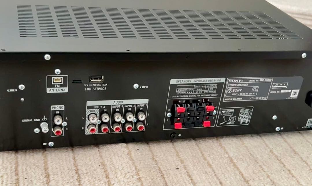 SONY STR-DH190 Bluetooth対応 AVアンプ