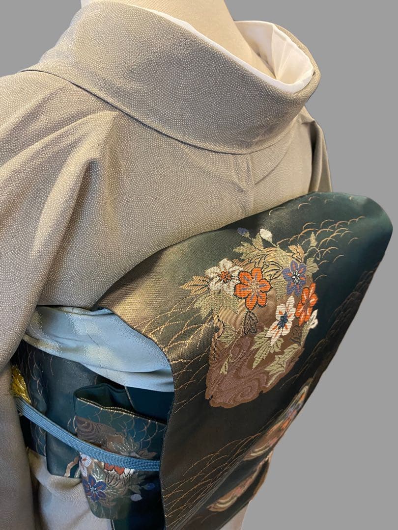 江戸小紋　帯セット