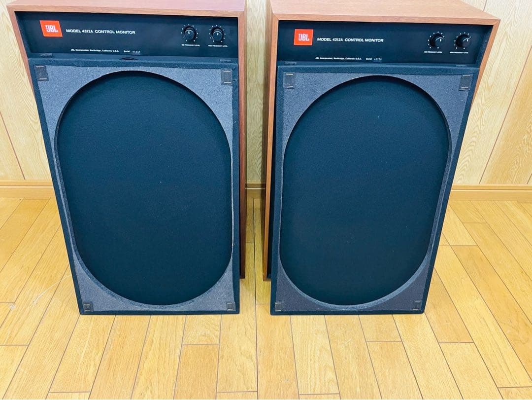JBL 4312A MONITOR CONTROL スピーカーペア