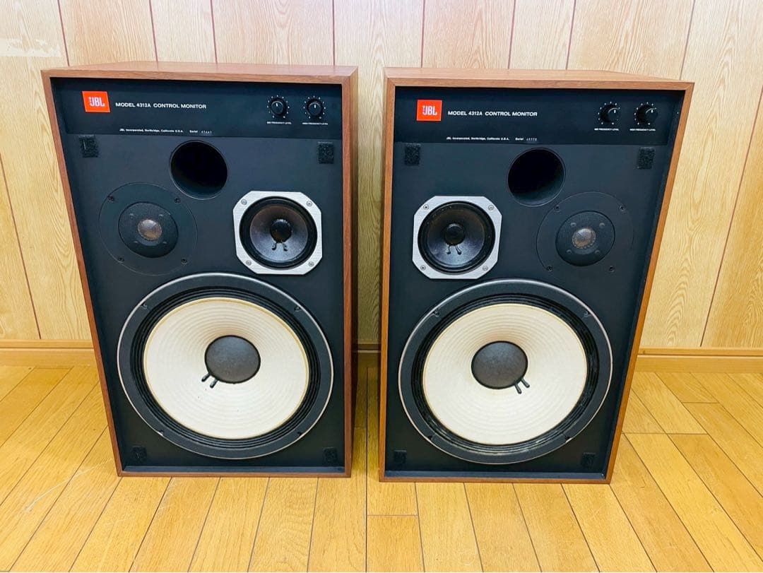 JBL 4312A MONITOR CONTROL スピーカーペア
