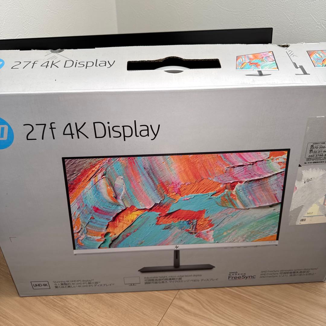 HP 27f 4K ディスプレイ