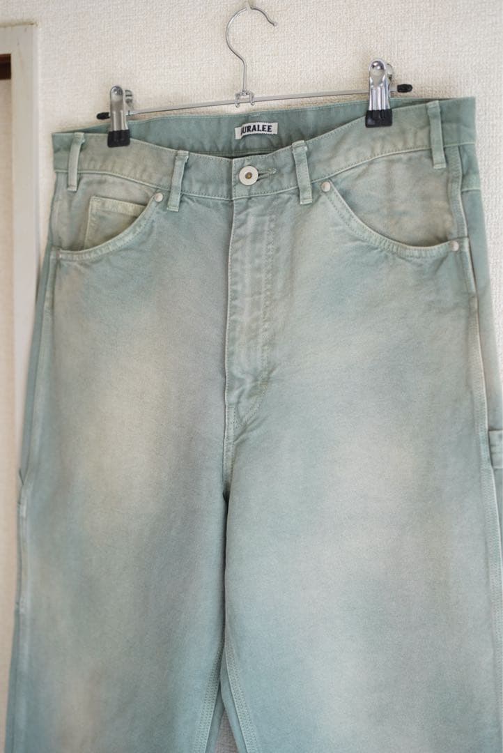 オーラリー ORGANIC COTTON DUCK PANTS size3