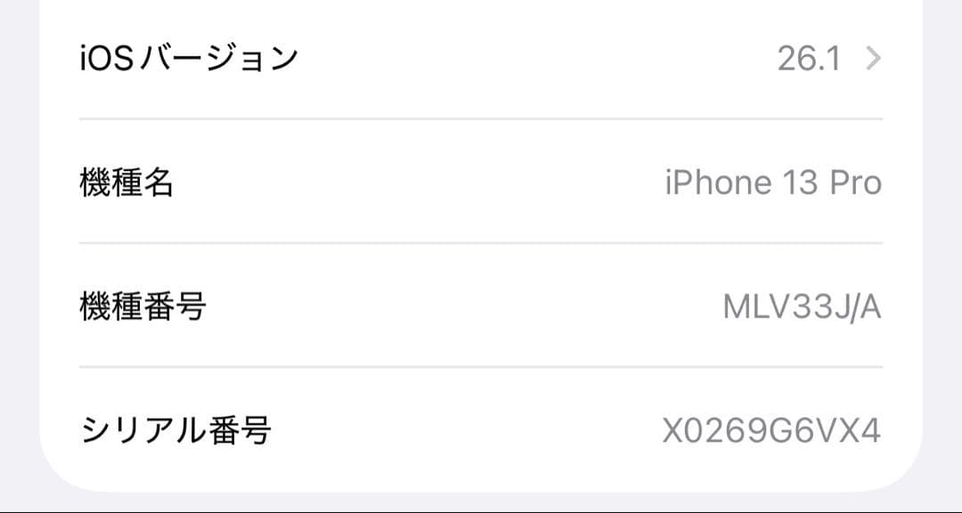 Apple iPhone 13 Pro 1TB シルバー [MLV33J/A]