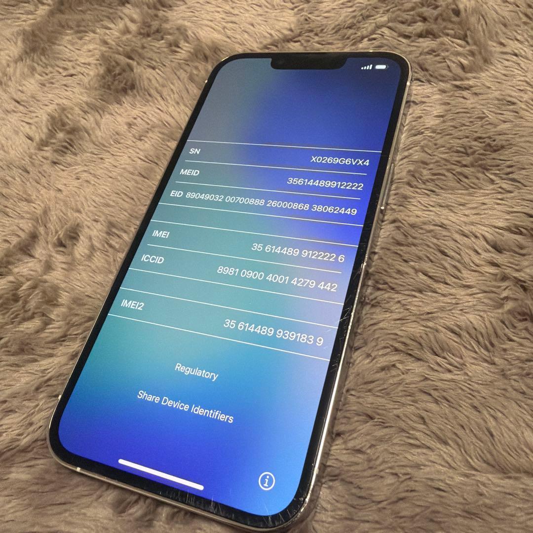 Apple iPhone 13 Pro 1TB シルバー [MLV33J/A]