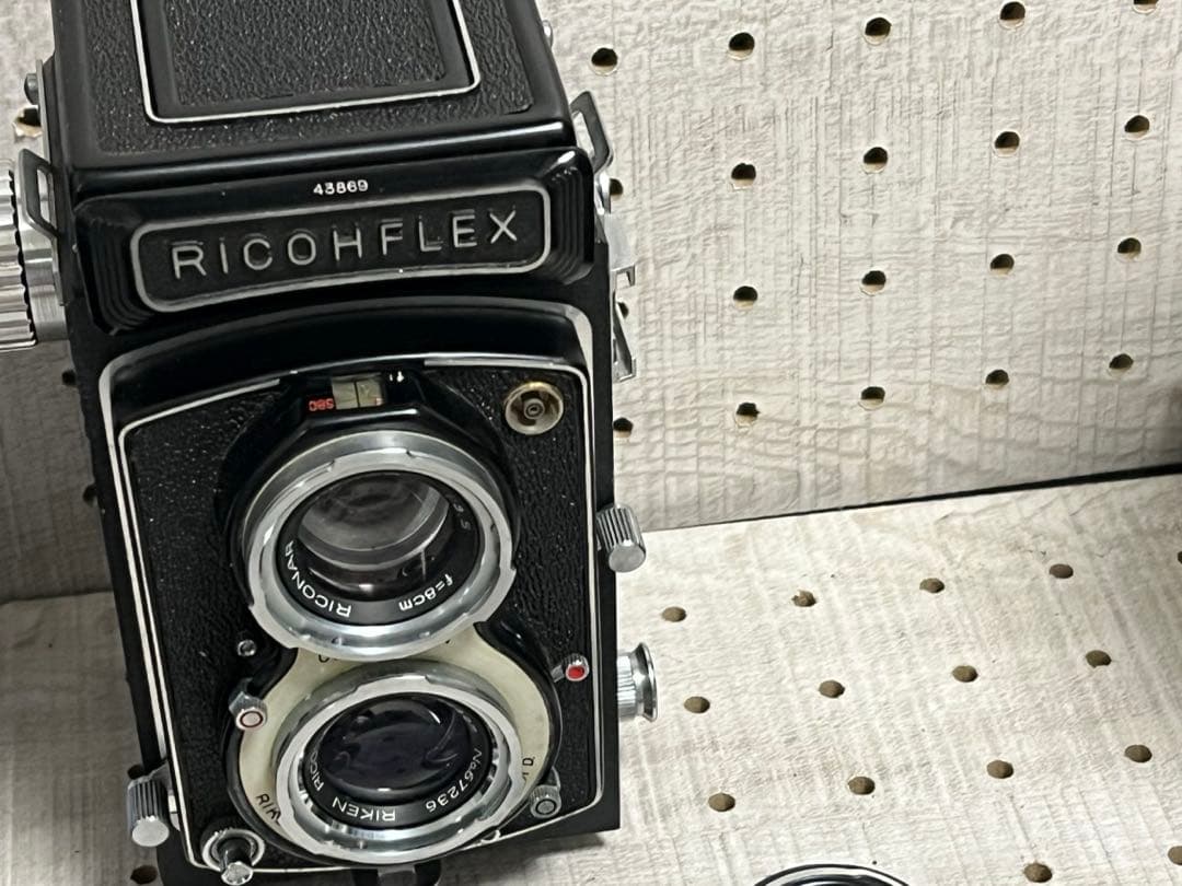 RicohFlex Dia カメラ80mm 3.5