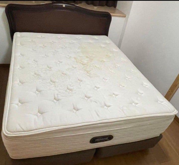 【Treasure】シモンズ　カスタムロイヤルマットレスのみクイーンサイズ