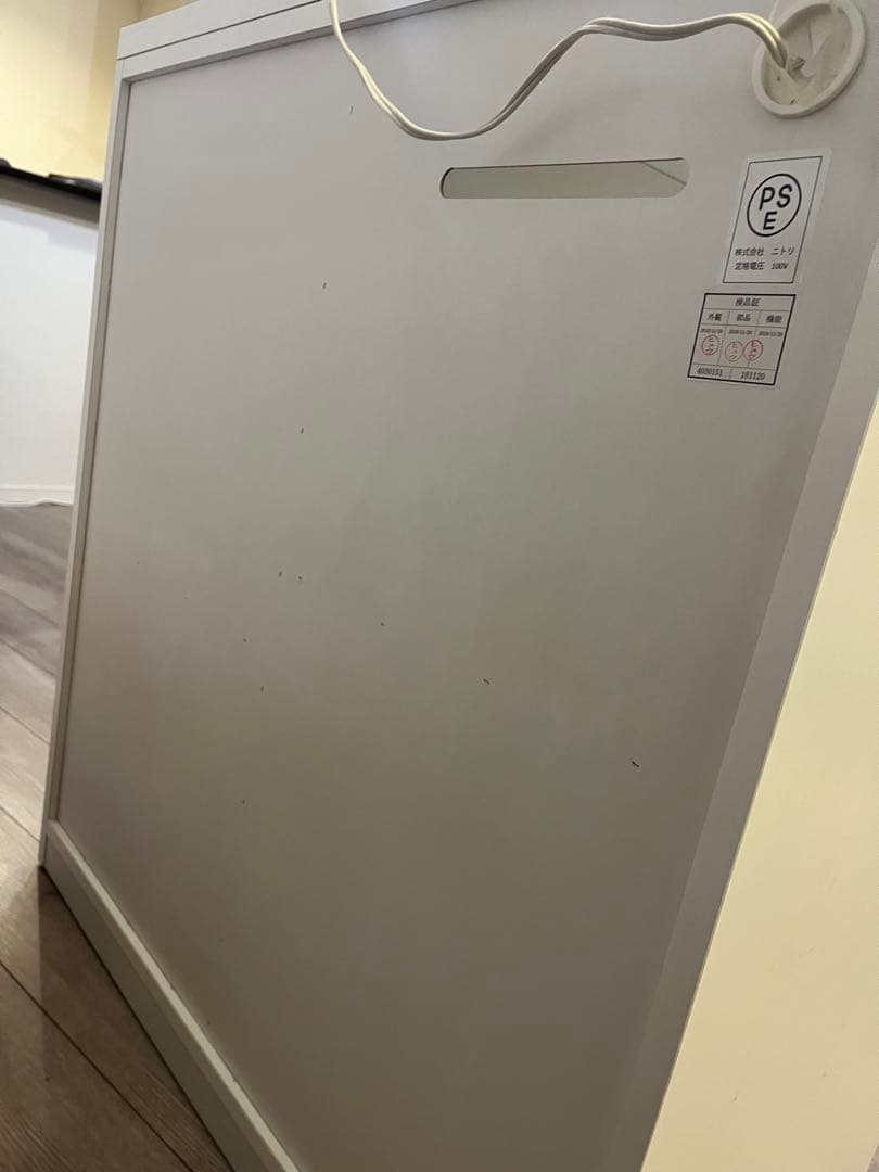 ホワイトレンジボード・収納キャビネット