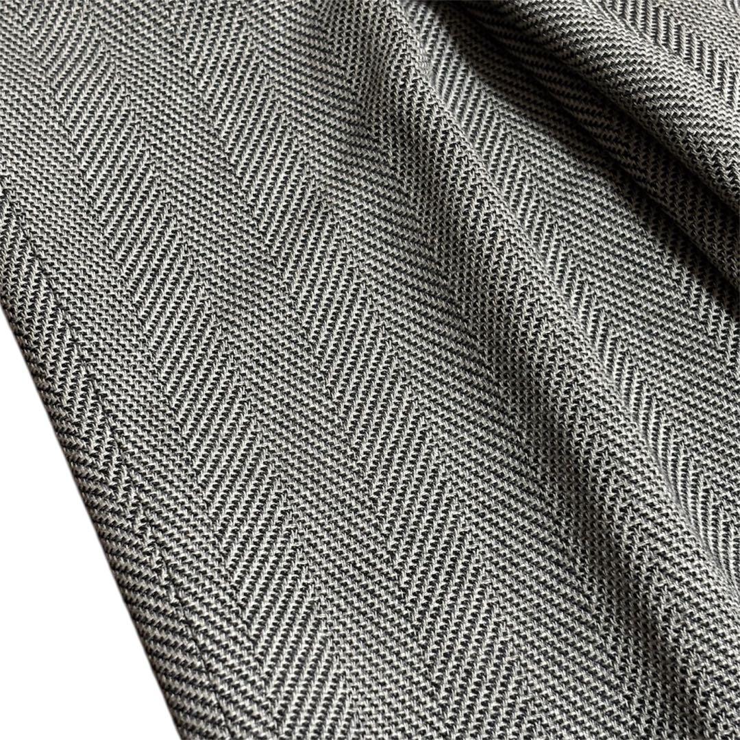 90s GIORGIO ARMANI Tweed ウールスラックス 2タック