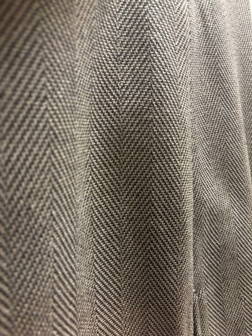 90s GIORGIO ARMANI Tweed ウールスラックス 2タック