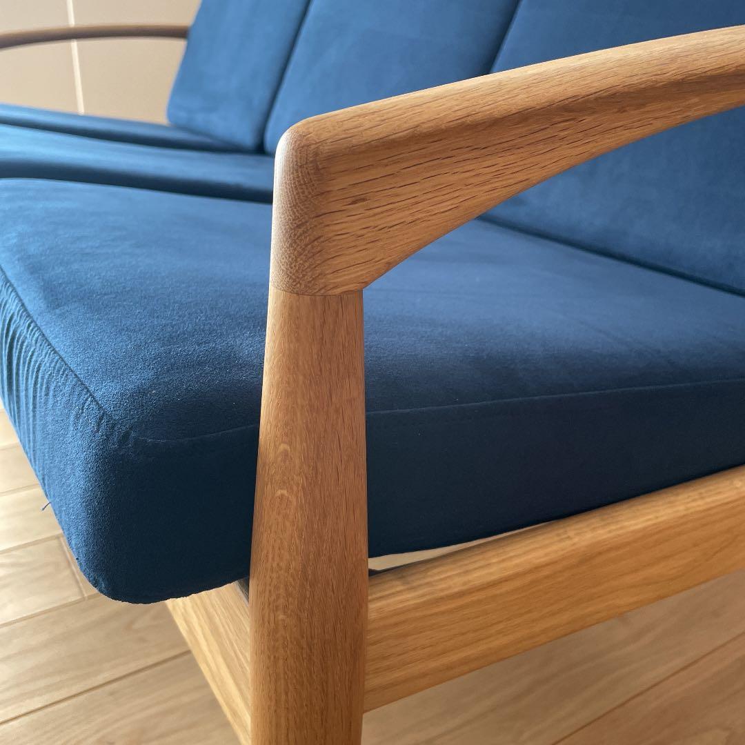 ペーパーナイフソファ　3シーター　宮崎椅子製作所