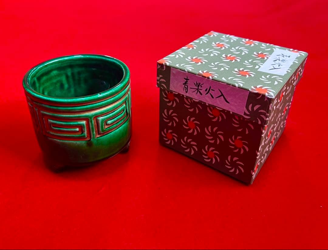 火道具 香道具 桑重香合 青楽火入 香爐灰 香たどん　まとめて